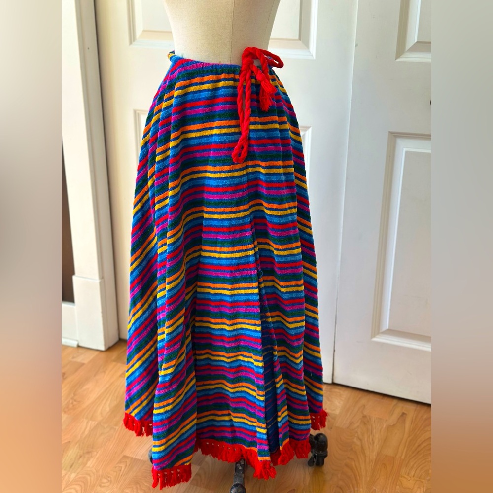 Vintage Chenille Beach Coverup